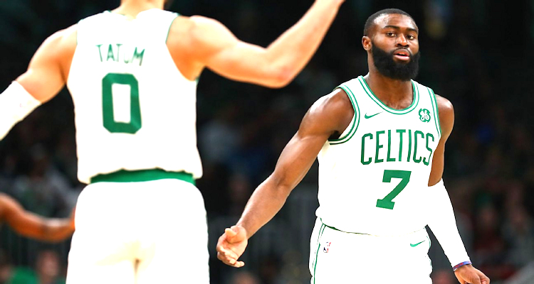 The Celtics will go as far as Brown and Tatum carry them